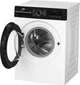 Стиральная машина Beko фронтальной загрузки, 10 кг, 1400 об/мин, класс энергопотребления A, ширина 58 см, с дисплеем, инверторным двигателем и функцией пара, белая (629122) - изображение 7