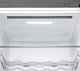 Холодильник LG с нижним морозильником, размеры 203x60x68 см, объем холодильной камеры 277 л, морозильной камеры 110 л, две двери, класс энергопотребления E, No Frost, инверторный компрессор, внешний дисплей (629298) - изображение 8