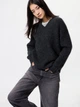 Пуловер женский Uniqlo 739159251 S Серый (1159855585) - изображение 1