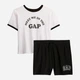 Спортивний костюм жіночий GAP 98278844 2XL Чорний/Білий (1159855428) - зображення 1