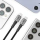 Кабель Tech-Protect Ultraboost DNA USB-C to USB-C 100W 2 m Iron Grey (5906302380831) - зображення 5