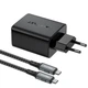 Сетевое зарядное устройство Acefast A17 65W USB-C | USB-A | HDMI with USB-C to USB-C Cable Black (A17 black) - изображение 3