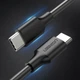 Кабель Ugreen USB Type-C 3A 2m Black (6957303813063) - зображення 3