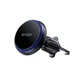 Автодержатель с функцией беспроводной зарядки Tech-Protect MM15W-V4 Magnetic Vent 15W Black with MagSafe (9490713933787) - изображение 2