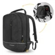 Рюкзак для велосипеда на багажник Wozinsky 2-in-1 Bike Bag Double Backpack 30L Black (WBB30BK) - изображение 1