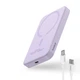 Портативное зарядное устройство Baseus Magnetic Mini 20W | 7.5W 5000mAh Purple with USB-C to USB-C Cable with MagSafe (P10022107513-00) - изображение 3