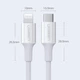 Кабель Ugreen USB Type-C to Lightning 3A 0.25m White (UGR1291WHT) - изображение 14