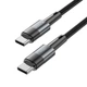 Кабель Tech-Protect UltraBoost Type-C Cable PD 60w | 3a 25cm Grey (9490713933923) - изображение 2