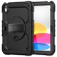 Чехол Tech-Protect Solid 360 для iPad 11 2025 11th Gen | 10.9 2022 10th Gen Black (9490713927670) - изображение 1
