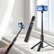 Универсальный штатив Tech-Protect L08S Bluetooth Selfie Stick Tripod Black (5906302308286) - изображение 9