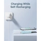 Портативное зарядное устройство Baseus Magnetic Mini 20W | 7.5W 5000mAh Blue with USB-C to USB-C Cable with MagSafe (P10022107313-00) - изображение 8