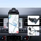 Автодержатель Joyroom Mechanical Car Cockpit Holder Black (JR-ZS283-BK-CK) - изображение 3