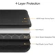 Чехол-папка для ноутбука Tech-Protect Hardpouch Laptop 15–16 inch Black Orange (5906302331819) - изображение 8