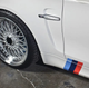 Наклейка "триколор" на решетку радиатора для BMW M performance - изображение 3
