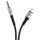 Кабель 3mk AUX USB-C to Jack 3.5 mm 1m Black (5903108528788) - изображение 3