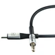 Кабель 3mk AUX USB-C to Jack 3.5 mm 1m Black (5903108528788) - изображение 8
