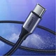 Кабель Ugreen Quick Charge USB-A to USB Type-C 3A 0.5m Gray (6957303861255) - зображення 7