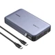Портативний зарядний пристрій Ugreen PB720 20000mAh PD 100W USB-A | 2x USB-C Grey (6941876221868) - зображення 1