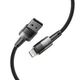 Кабель Tech-Protect UltraBoost Lightning Cable 12W | 2.4A 100cm Grey (9490713934166) - изображение 2