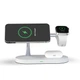 Беспроводное зарядное устройство Tech-Protect A12 3-in-1 15W White with MagSafe (6216990211850) - изображение 2
