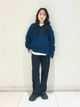 Пуловер женский Uniqlo 689283897 M Синий (1159855299) - изображение 2