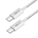 Кабель Tech-Protect Ultraboost Lite USB-C to USB-C 60W 2 m Cool Grey (5906302380916) - изображение 2