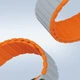 Ремінець Dux Ducis LD для Apple Watch 42 (10 series) | 41 | 40 | 38 mm Grey Orange (6934913027868) - зображення 8