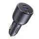 Автомобильное зарядное устройство Ugreen EC705 2x USB-C| USB-A Black (6941876230259) - изображение 1