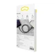 Кабель Baseus Kevlar Cable USB for Lightning 1.5A 2M Gold+Black (CALKLF-CV1) - зображення 10