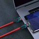Кабель Baseus Cafule USB-C to USB-C 2m Black/Grey (CATKLF-HG1) - изображение 11