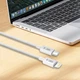 Кабель Tech-Protect Ultraboost Lite USB-C to Lightning 27W 1 m Cool Grey (5906302380947) - изображение 5