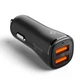 Автомобільний зарядний пристрій Spigen Essential EV302 30W Black (8809971235259) - зображення 2