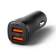 Автомобільний зарядний пристрій Spigen Essential EV302 30W Black (8809971235259) - зображення 3
