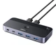 Розгалужувач Ugreen CM662 Switch 5-in-1 2xUSB-A to 3xUSB-A/USB-C/mini USB Black (15705) - зображення 1