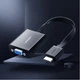 Адаптер Ugreen HDMI to VGA micro USB/Audio Mini Jack 3.5mm Black (UGR377BLK) - зображення 2