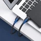 Кабель Ugreen USB-A 3.0 to USB-A 3.0 2m Gray (UGR050BLK) - изображение 4