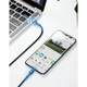 Кабель Baseus Cafule USB-C to Lightning 1m Black/Grey (CATLKLF-G1) - изображение 11