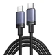 Кабель Ugreen USB-C to USB-C 100W 0.5m Gray (6941876268313) - зображення 1