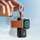 Бездротовий портативний зарядний пристрій Joyroom 2000mAh 3W для Apple Watch Black (JR-WQW01) - зображення 8