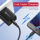 Кабель Ugreen US289 USB-A to microUSB Fast Charging 12W 2m White (60143-Ugreen) - изображение 3