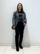 Пальто осеннее короткое женское Uniqlo 65767768 L Серое (1159855997) - изображение 6