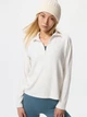 Толстовка утепленная на флисе женская Uniqlo 518333408 M Белая (1159856101) - изображение 1