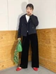 Пальто осеннее короткое женское Uniqlo 599644222 L Синее (1159855893) - изображение 9
