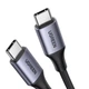 Кабель Ugreen USB Type-C to USB Type-C 240W 5A 2m Gray (UGR1317GRY) - зображення 1
