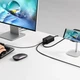 Мережевий зарядний пристрій Baseus Baseus GaN5 Pro HUB 2xUSB-C/HDMI/USB-A 100W USB-C to USB-C Cable Black (CCGP110201) - зображення 10