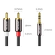 Кабель Ugreen Mini Jack 3.5mm to 2x RCA 5m Black (6957303807093) - зображення 10