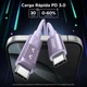 Кабель Ugreen Uno USB-C to USB-C 100W 2m Purple (6941876262168) - зображення 8