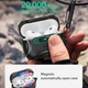 Чохол для навушників ESR Cyber FlickLock Halolock для AirPods Pro 3 Black with MagSafe (4894240289204) - зображення 4