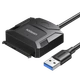 Адаптер Ugreen USB-A for SSD/HHD 2.5"/3.5" up to 4TB Black (6957303826117) - зображення 1