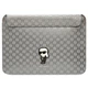 Чехол Karl Lagerfeld Saffiano Monogram Ikonik 14" Silver (KLCS14SAKHPKG) - изображение 1